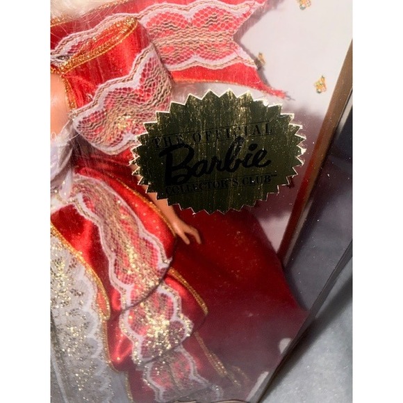 Happy Holidays 1997 Barbie Special Edition Blonde 10th Anniversary Collector - Picture 4 of 6